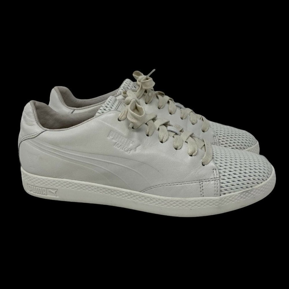 PUMA Match Lo Open FM Shoes Sneakers White 8